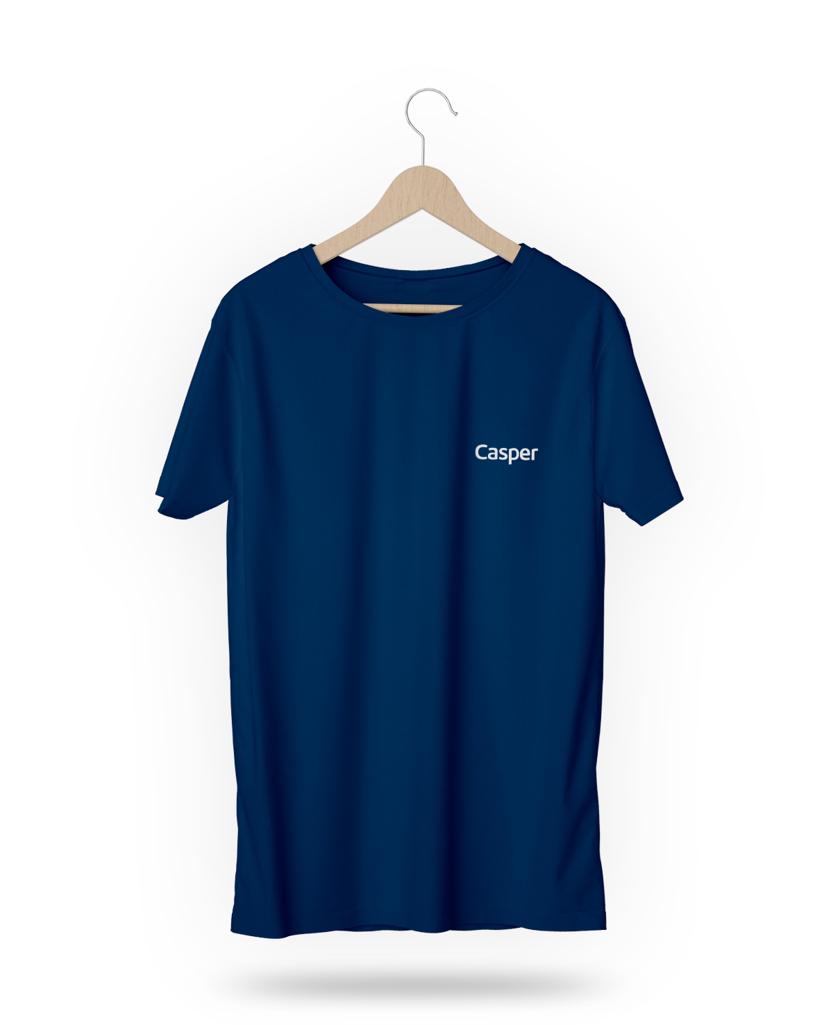 Casper Baskılı Bisiklet Yaka T-Shirt Casper Baskılı Bisiklet Yaka T-Shirt